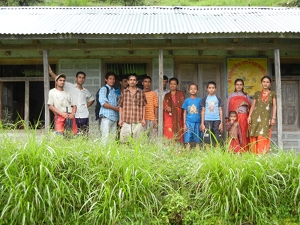 Members of the Bhorle Community Seed Bank, a cooperative in Nepal. - Sudeshna Sarkar/IPS