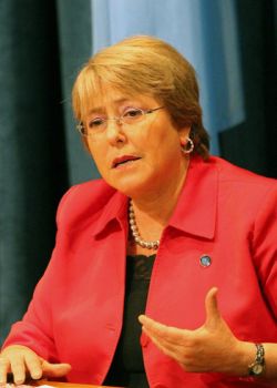 Michelle Bachelet.  / Credit:Sriyantha Walpola/IPS