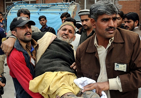 War-disabled Pakistanis await rehabilitation. - Ashfaq Yusufzai/IPS