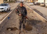 A Sahwa militiaman in Samarra. - Karlos Zurutuza/IPS.