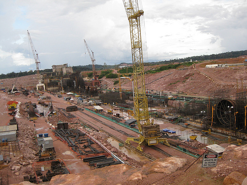 Jirau hydropower plant construction site.  - Mario Osava/IPS 