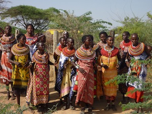 No man, except for those raised here as children, lives in Umoja village in Kenya.  - Hannah Rubenstein/IPS