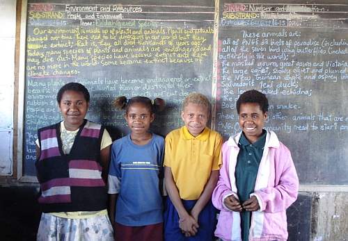 Primary school in Goroka - Catherine Wilson/IPS