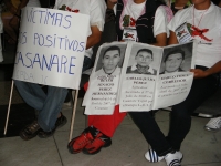 Colombian Citizens Protest False Positive Killings (photo courtesy of http://ipsnews.net)