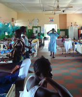 Maternity ward in Port Loko: government resources are stretched thin by its ambitious plans to offer free care to pregnant women and infants. / Credit: Mohamed Fofanah/IPS