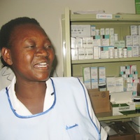 Zaituni Ombuki, a nurse at the Kakamega Hospital Maternal and Child Healthcare Clinic. - Isaiah Esipisu/IPS