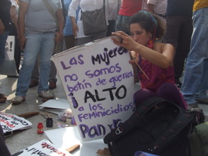 Mexican women say "We are not spoils of war".  - Daniela Pastrana /IPS 