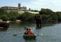 Fishermen arrive at the dock near the Castillo de Jagua Fortress in Cienfuegos. - Jorge Luis Banos/IPS