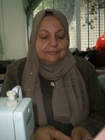 Sawsun Duba supports seven children and a disabled husband. / Credit:Mel Frykberg