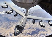 A B-52H from the 2nd Bomb Wing refuels over Afghanistan.
 / Credit:U.S. Air Force photo/Master Sgt. Lance Cheung
