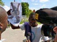 Proteste a Port-au-Prince Ansel Herz/IPS