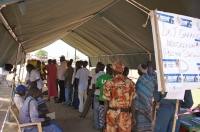 Elettori in fila al seggio a Juba, Sud Sudan Ranjit Bhaskar/Al Jazeera