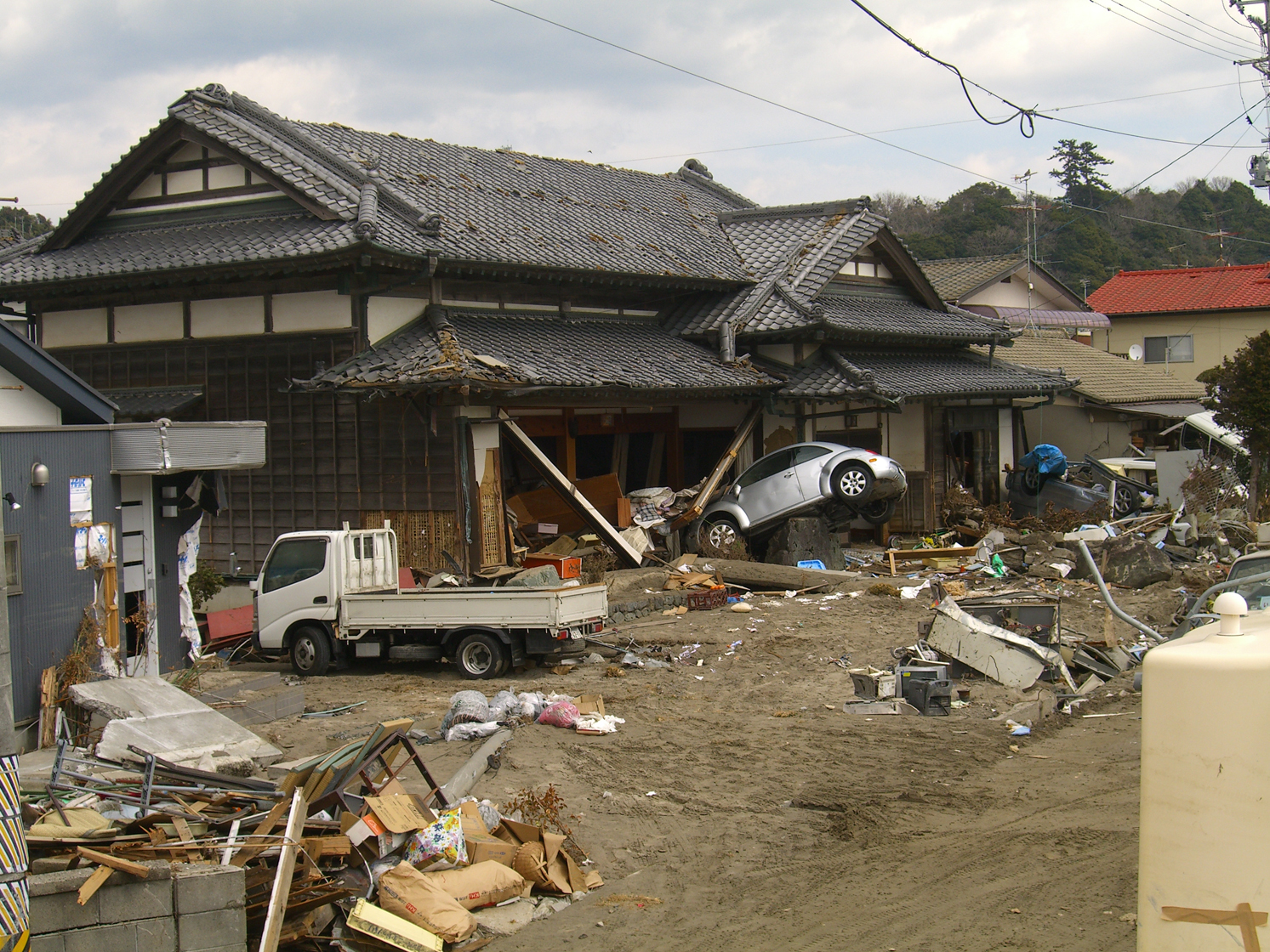 Devastation from the Mar. 11 tsunami swept through Yotukura fishing village