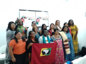 Representatives of native women from Latin America and other [...] <a class=