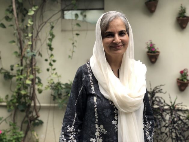 Afshan Bhurgri, a cancer survivor, advises women to listen to their bodies and be aware of the symptoms of cervical cancer. Credit: Zofeen Ebrahim/IPS