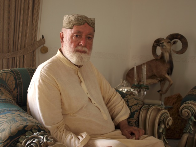 Khair Bux Marri at his residence in Karachi in 2009. Until his death in 2014, he was one of the most influential and respected leaders of the Baloch people. Credit: Karlos Zurutuza/IPS