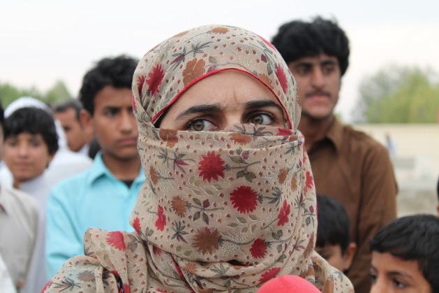 Karima Baloch used to hide her face for security reasons. The student leader went into exile in Canada, where she died in 2020 under circumstances not yet clarified (Photo: BSO Azad)