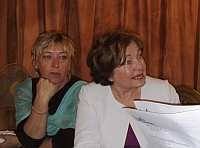 I Premi Nobel per la pace Jody Williams (a sinistra) e Mairead Maguire (a destra) Ranjit Devraj/IPS